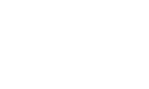 Logo blanc rectangle royal car